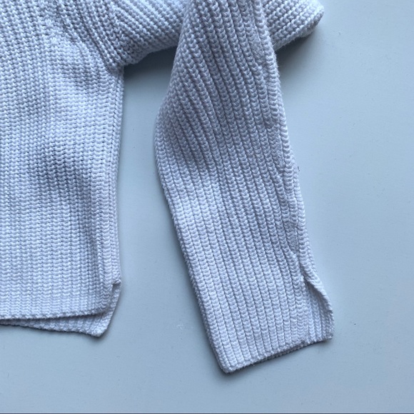 ZARA White Knitwear sweater Size S - Picture 4 of 5